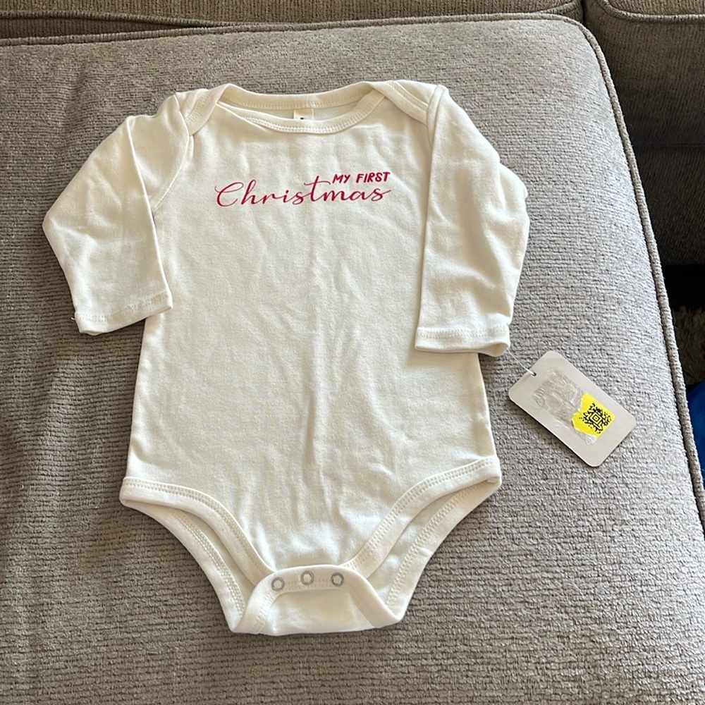 Tenth and Pine My First Christmas Shirt